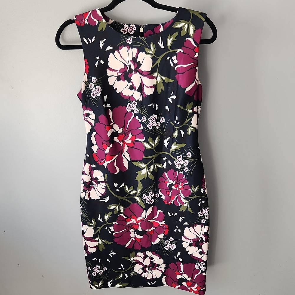 Tommy Hilfiger Floral Sheath Dress Size 10